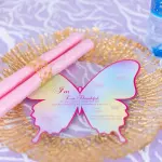 Charger Plate, Napkin, Ring & Thank You Card