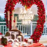 Proposal Full Floral Heart